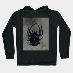 Spooky black spider Hoodie